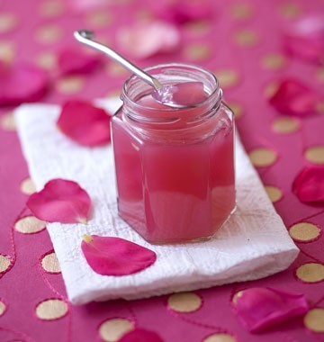 Confiture de pétales de roses