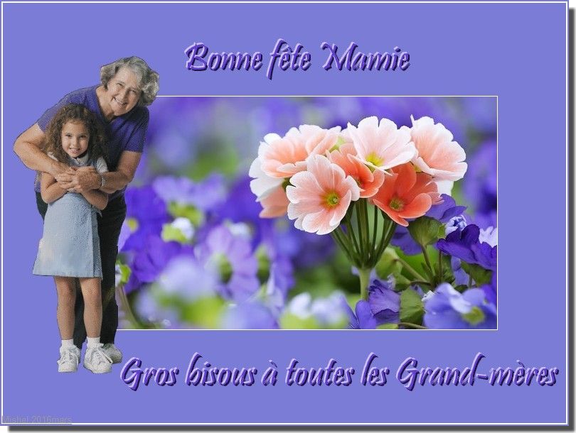 Bonne fête Mamie