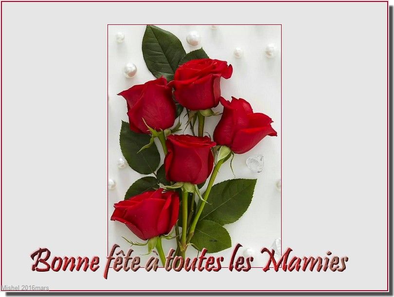 Bonne fête Mamie