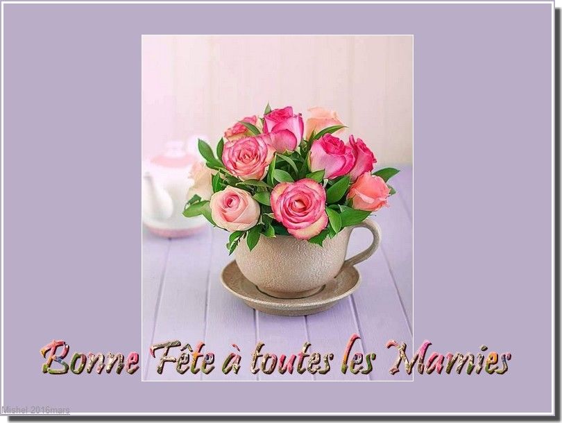 Bonne fête Mamie